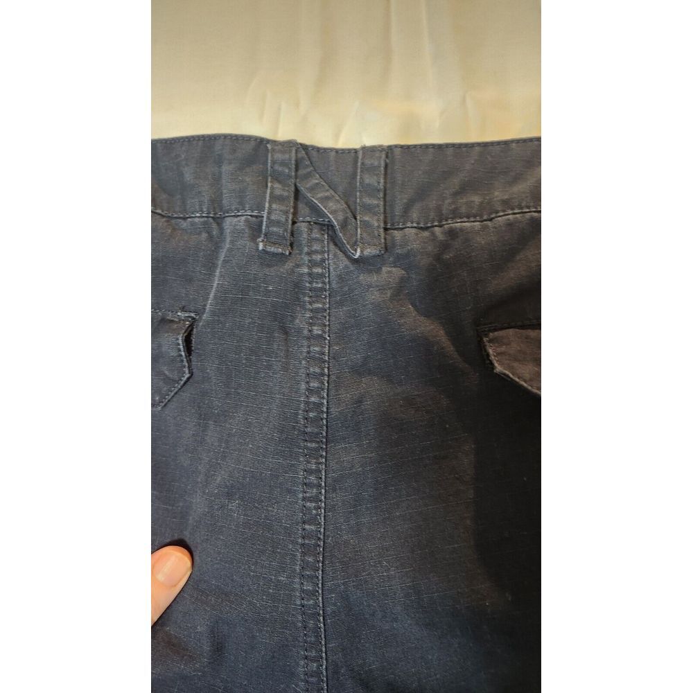 Nike Cargo Shorts Mens 38 Navy Multi Pockets Cotton Canvas - Picture 3 of 9